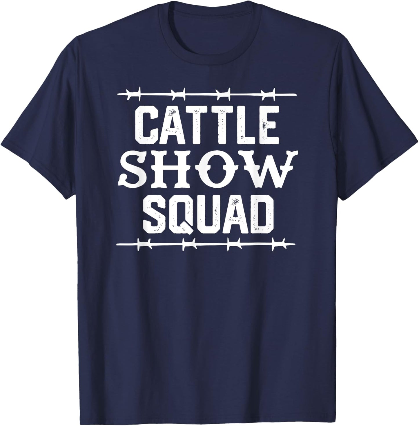 Cattle Show Squad T-Shirt - T-Shirt | Navy