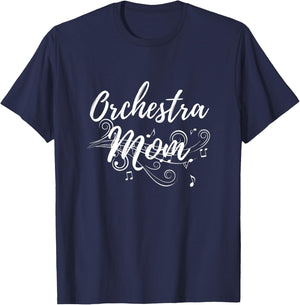 Cute Orchestra Mom T-Shirt - T-Shirt | Navy