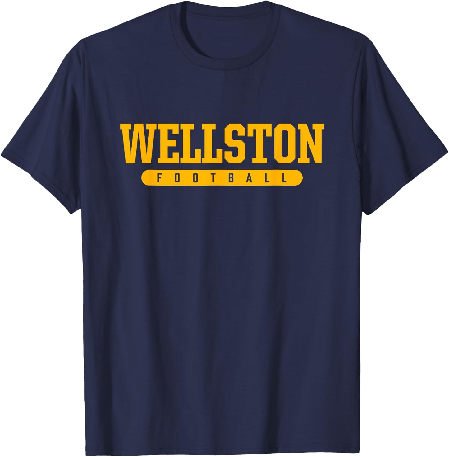 Wellston High School Football T-Shirt - T-Shirt | Navy