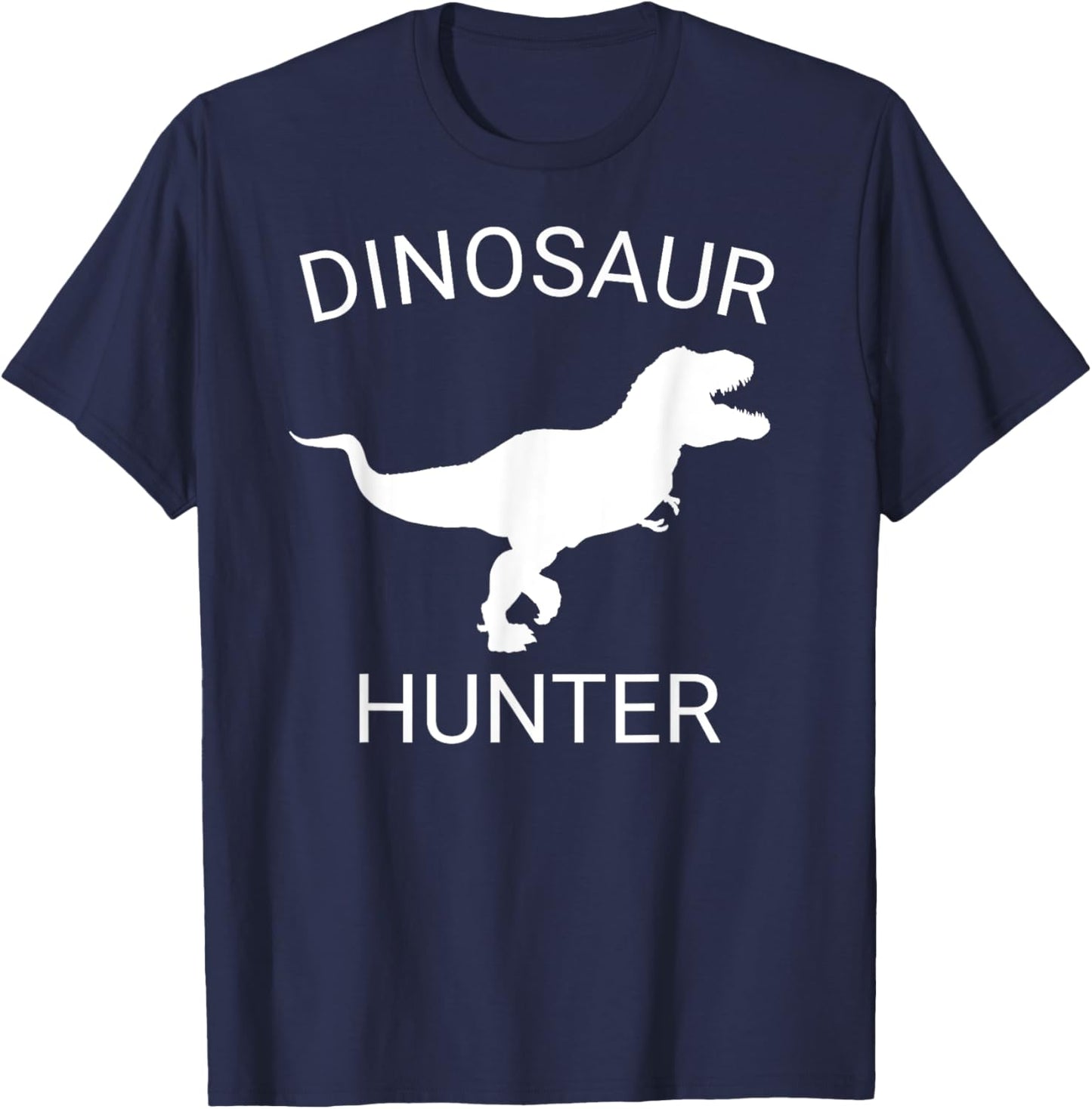 Dinosaur Hunter T-Rex T-Shirt - T-Shirt | Navy