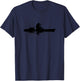 Kayak Fishing Graphic Fisherman Angling Kayaking Angler T-Shirt - T-Shirt | Navy