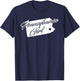 Pennsylvania T Shirt Vintage State Outline T-Shirt - T-Shirt | Navy