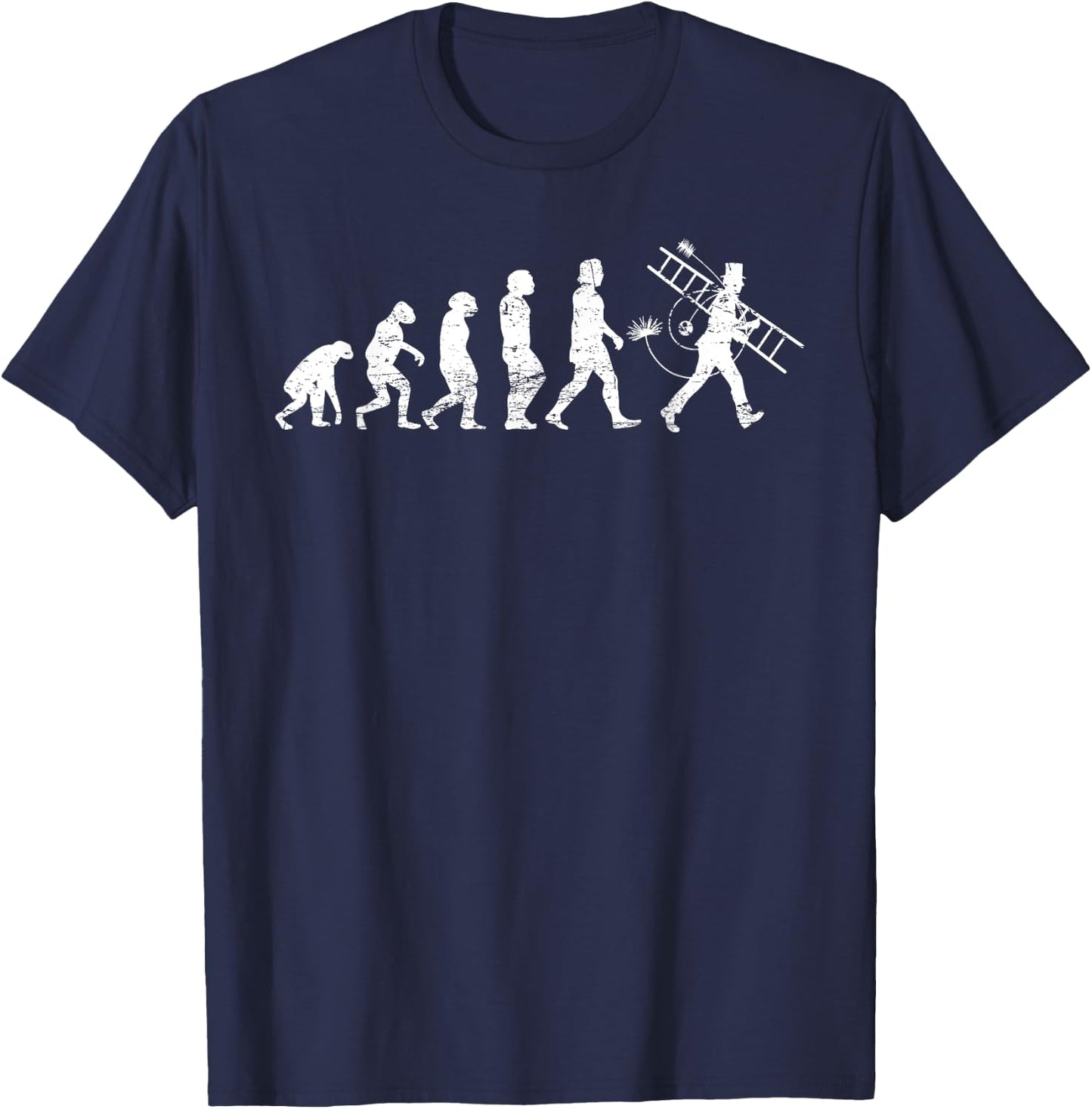 Schornsteinfeger Rauchfangkehrer Kaminfeger Kaminkehrer T-Shirt - T-Shirt | Navy