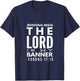 Jehovah Nissi: The Lord Is My Banner, Exodus 17:15 T-Shirt - T-Shirt | Navy
