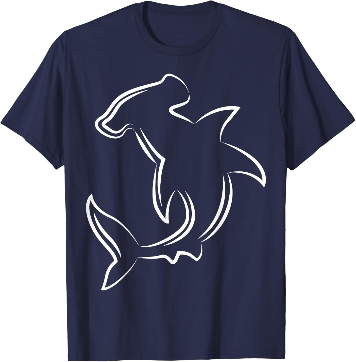 Hammerhead Shark Scuba Diving Diver Flag Underwater Dive T-Shirt - T-Shirt | Navy