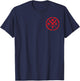 NYHC red New York Hardcore T-Shirt - T-Shirt | Navy