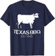 BBQ Texas Style T-Shirt - T-Shirt | Navy