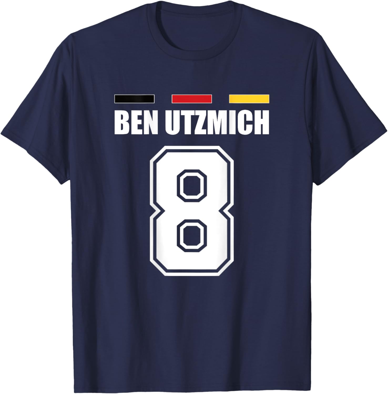 Lustige Namen Deutschland Trikot für Mallorca und die Party T-Shirt - T-Shirt | Navy
