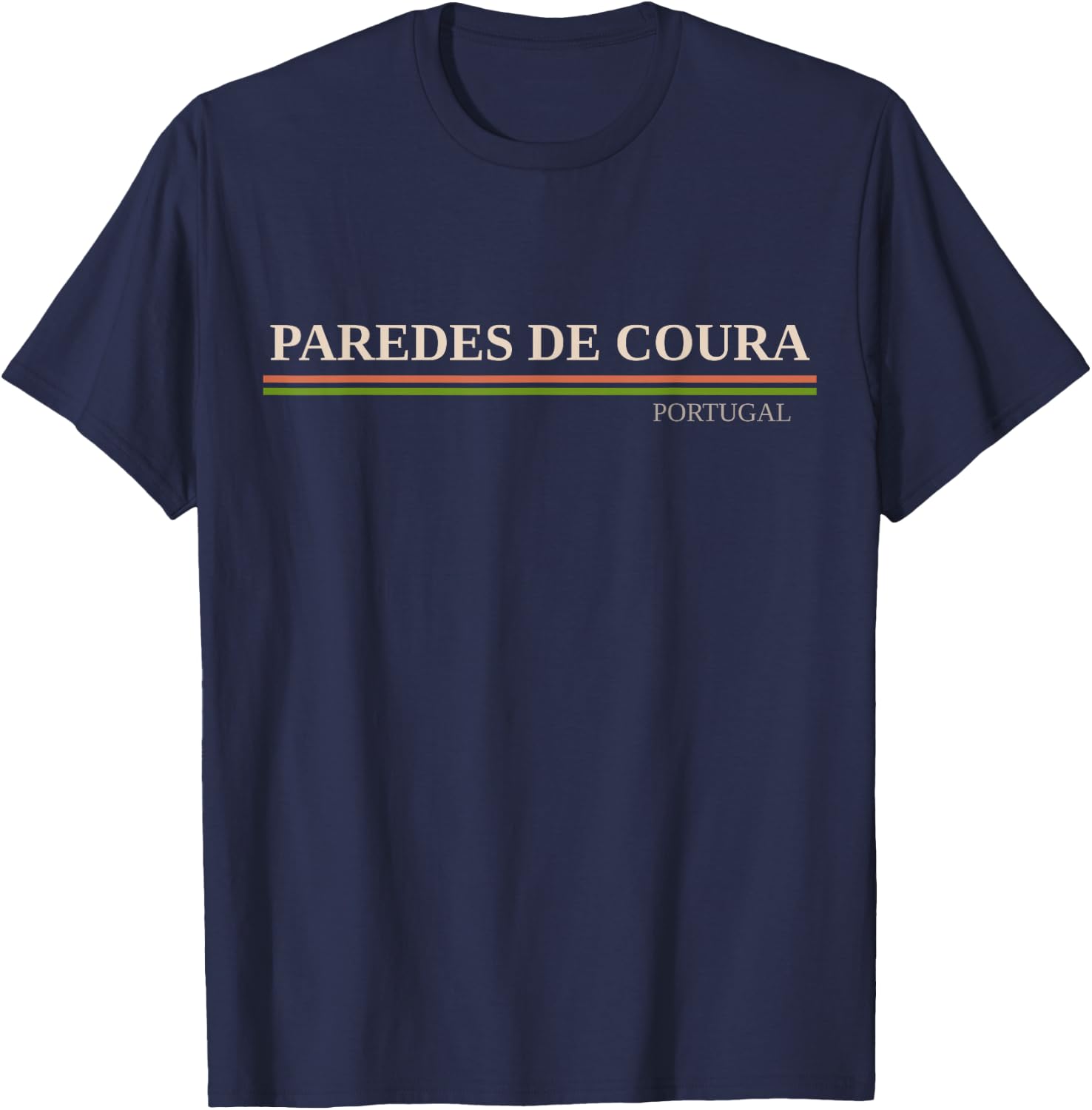 Paredes de Coura, Portugal T-Shirt - T-Shirt | Navy