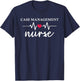 Nurse Case Manager Nursing Case Management RN T-Shirt - T-Shirt | Navy