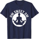 Om Sweet Om Meditation T-Shirt - T-Shirt | Navy