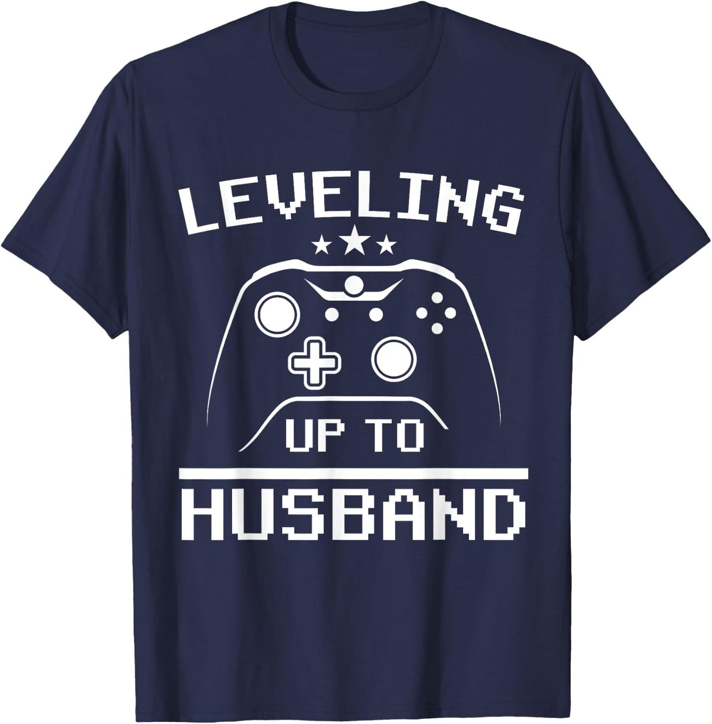 Cool Future Husband Boys Groom To Be Gamer T-Shirt - T-Shirt | Navy