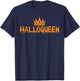 Halloqueen Women's Halloween Crown Queen T-Shirt - T-Shirt | Navy