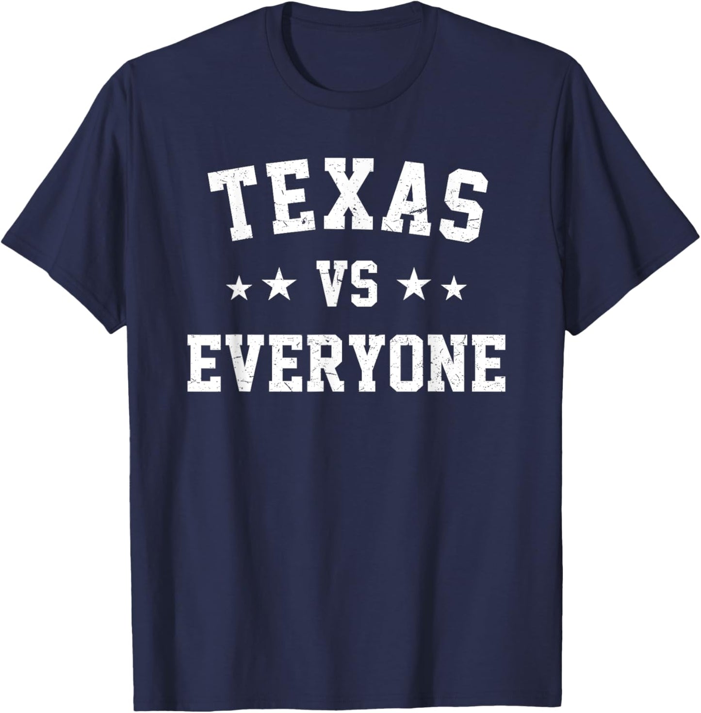 Texas VS Everyone | Season Trend T-Shirt - T-Shirt | Navy