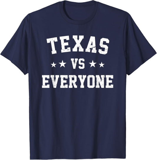Texas VS Everyone | Season Trend T-Shirt - T-Shirt | Navy