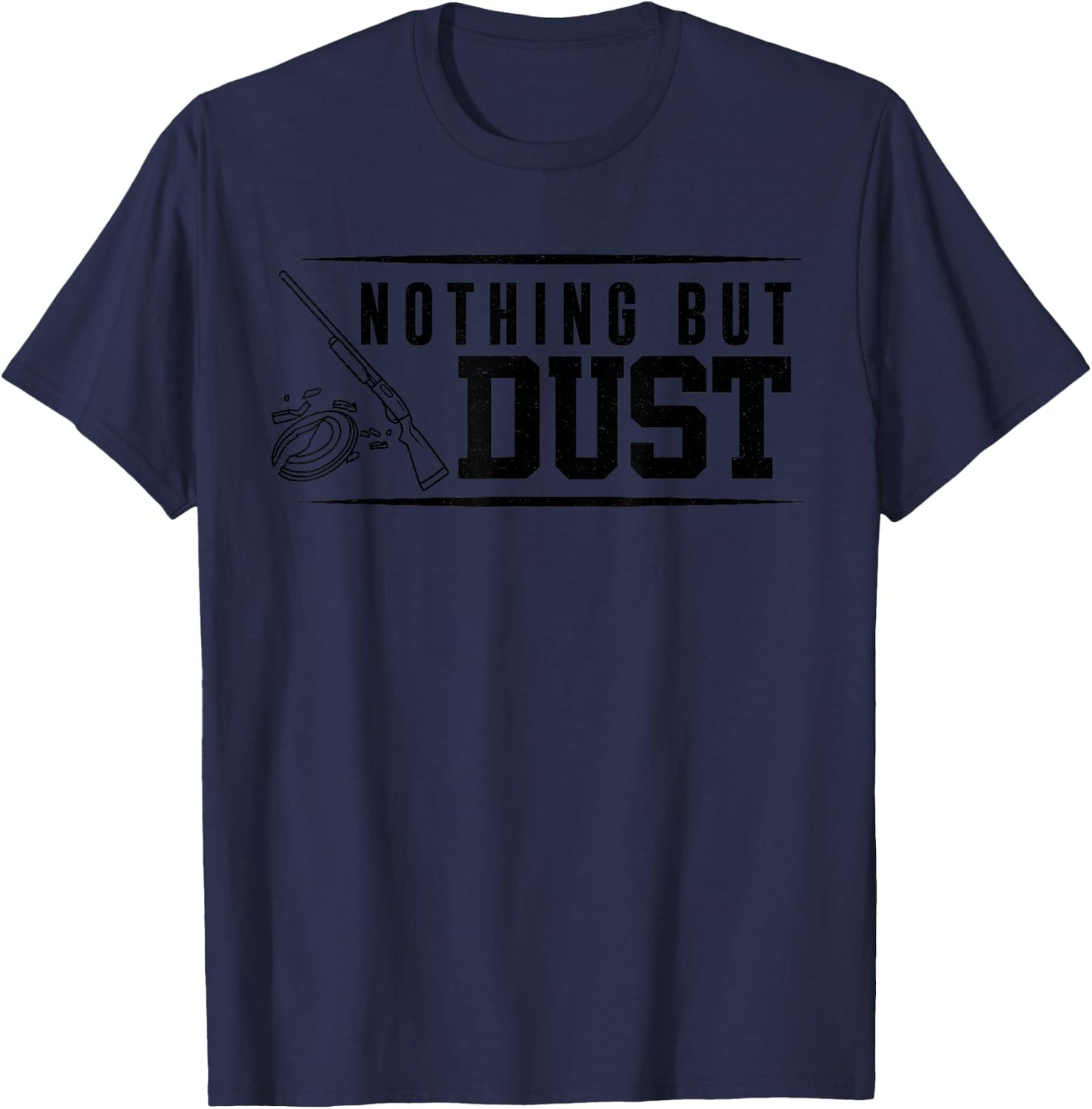 Funny Clay Shooting Gift Women Cool Skeet Trap Shoot T-Shirt - T-Shirt | Navy
