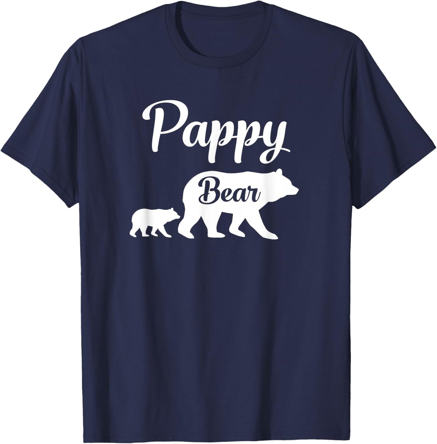 Pappy Bear Funny Gift T-Shirt - T-Shirt | Navy