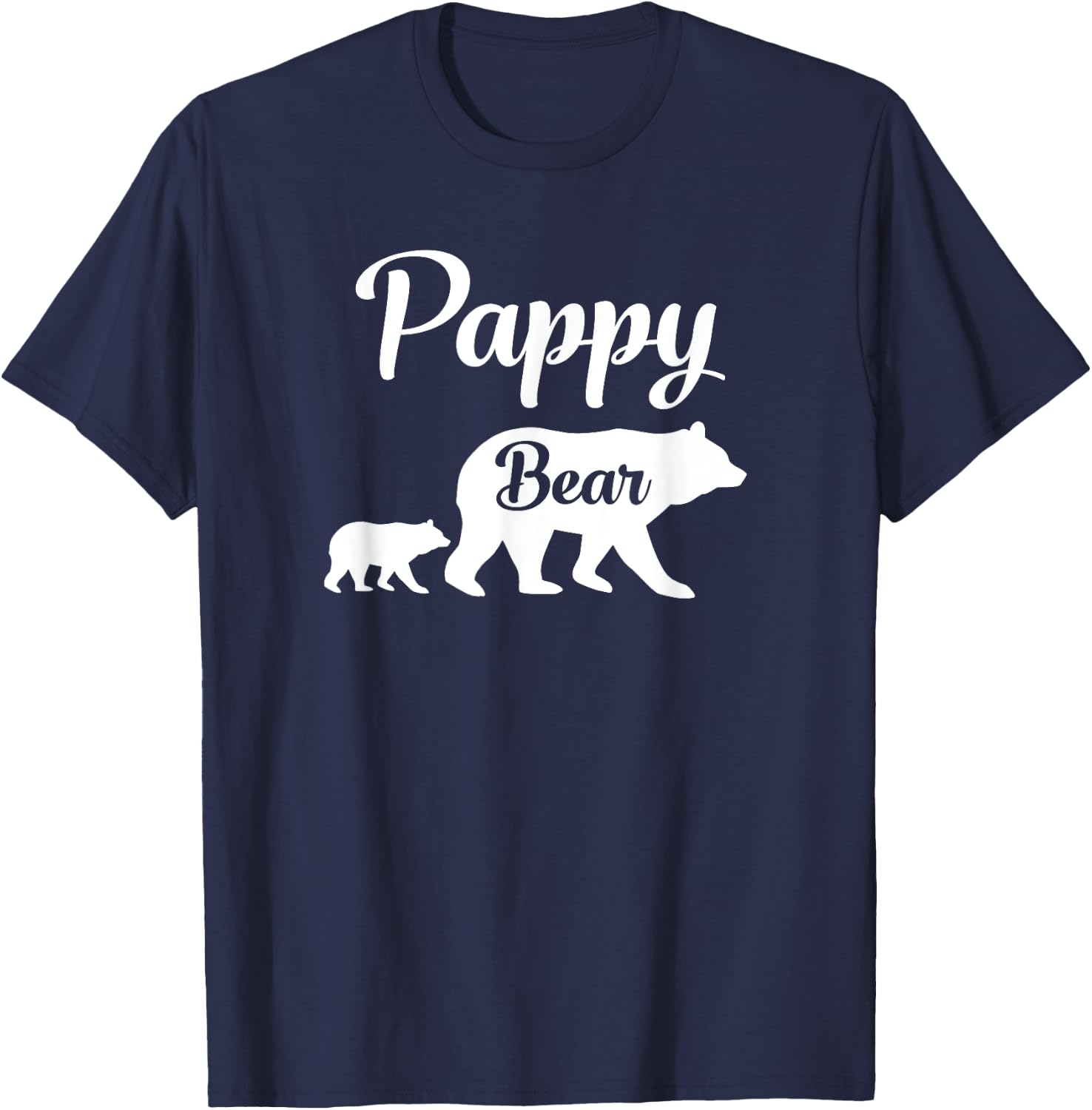 Pappy Bear Funny Gift T-Shirt - T-Shirt | Navy