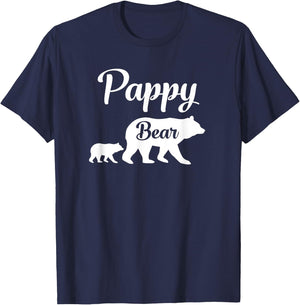 Pappy Bear Funny Gift T-Shirt - T-Shirt | Navy
