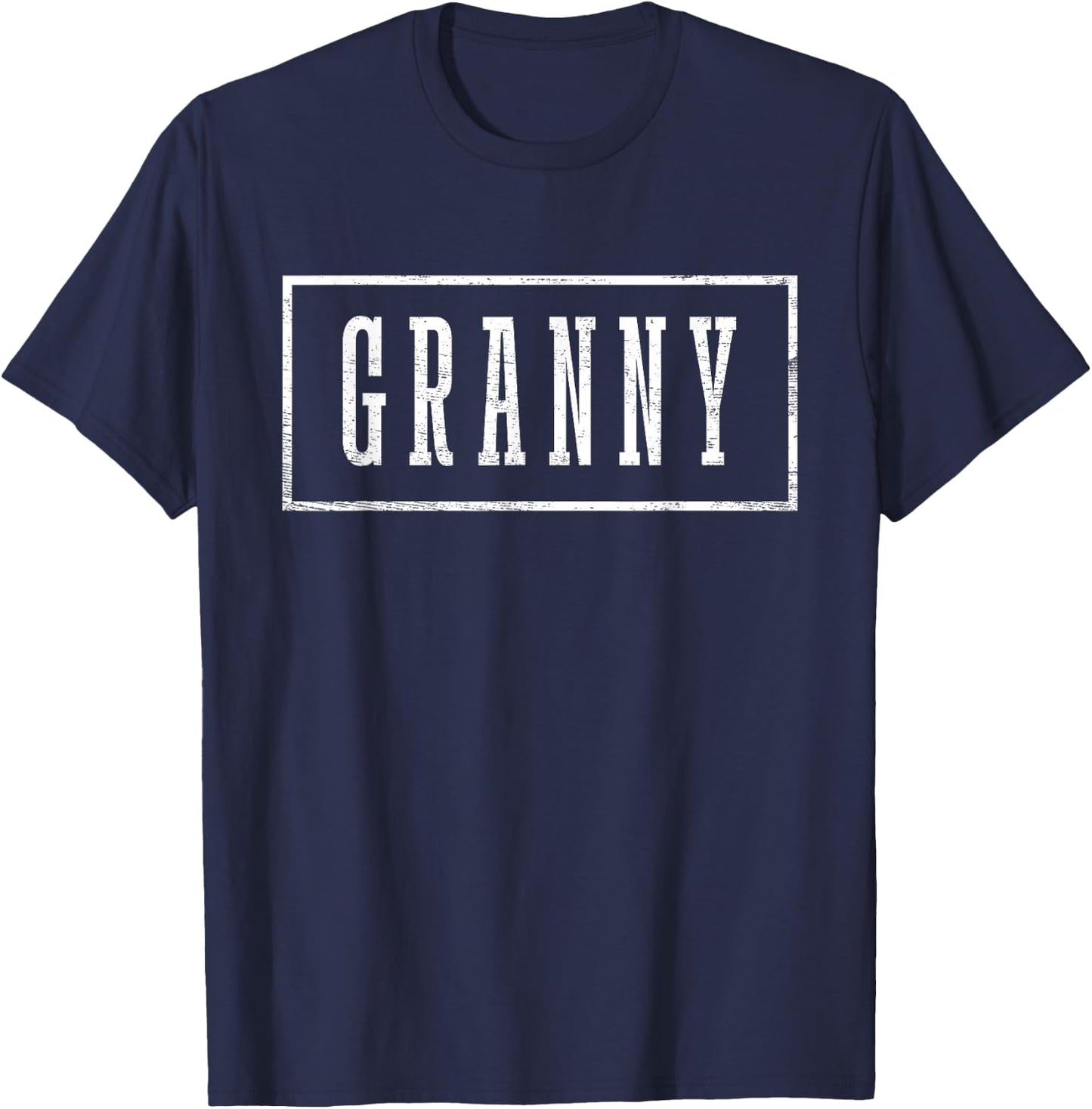 Granny - Sleek Framed Design Mother's Day Granny T-Shirt - T-Shirt | Navy