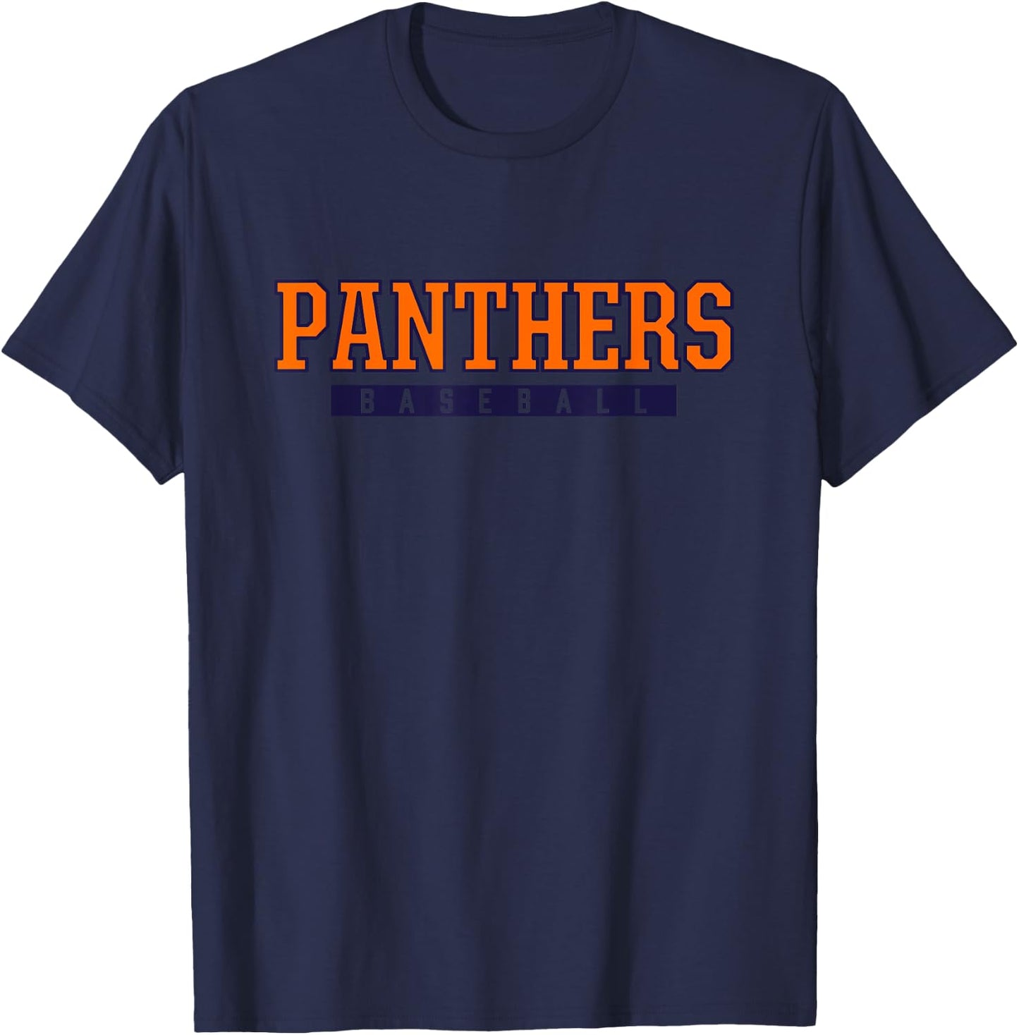 Oswego Panthers Baseball T-Shirt - T-Shirt | Navy