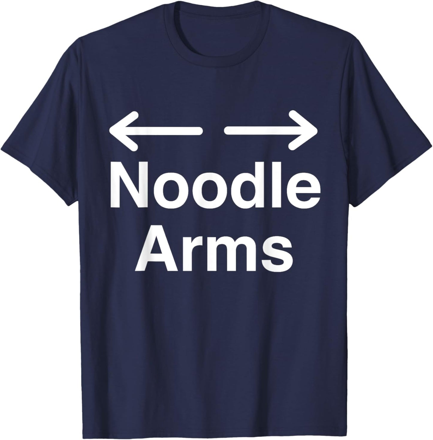 Noodle Arms - Don't Skip Leg Day T-Shirt - T-Shirt | Navy
