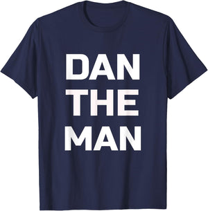 Dan The Man - Lustiges Dan Shirt T-Shirt - T-Shirt | Navy
