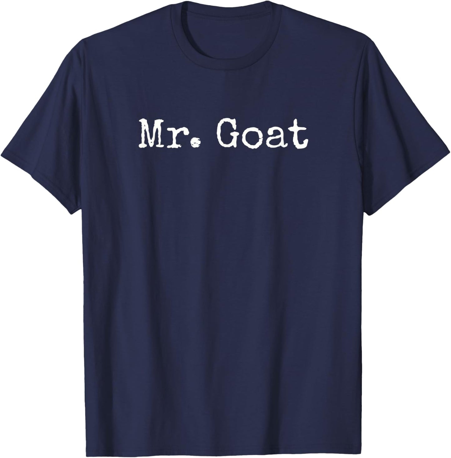 Mr Goat T-Shirt - T-Shirt | Navy