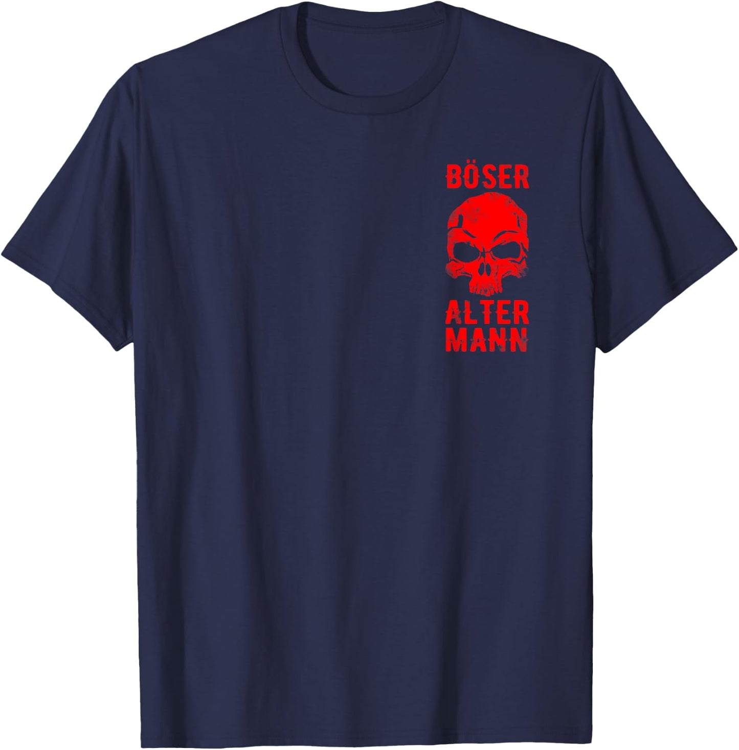 Bad Old Man , black T-Shirt - T-Shirt | Navy