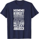 Witziges bayerisches Dialekt Spruch Motiv für Bayern T-Shirt - T-Shirt | Navy
