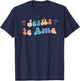 Jesus te Ama | Spanish Inspiring Loving Quote T-Shirt - T-Shirt | Navy