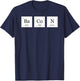 Bacon Ba Co N Funny Chemistry Period Table Elements T-Shirt - T-Shirt | Navy