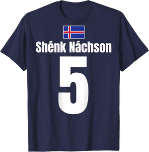 Mallorca Sauf Trikot & Island Sauf Partyshirts Damen Kurzarm Blau Klein Regulär JGA Karneval Festival Fußball Partnerlook Trikot T-Shirt - T-Shirt | Navy