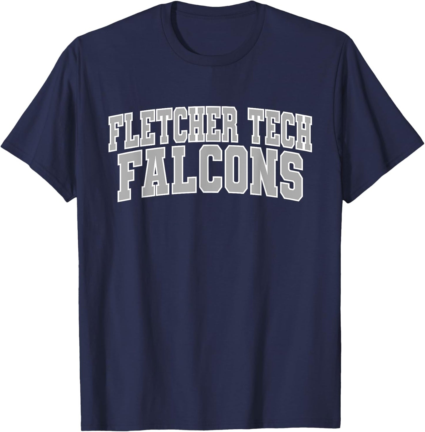 Fletcher Technical Community College Apparel Sports Fan T-Shirt - T-Shirt | Navy