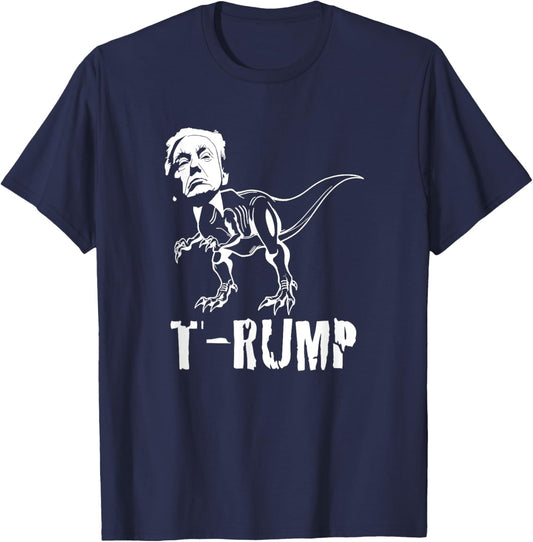 T-Rump Trump Dinosaur T Shirt T-Shirt - T-Shirt | Navy