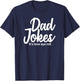 Its How Eye Roll Dad Joke T-Shirt - T-Shirt | Navy