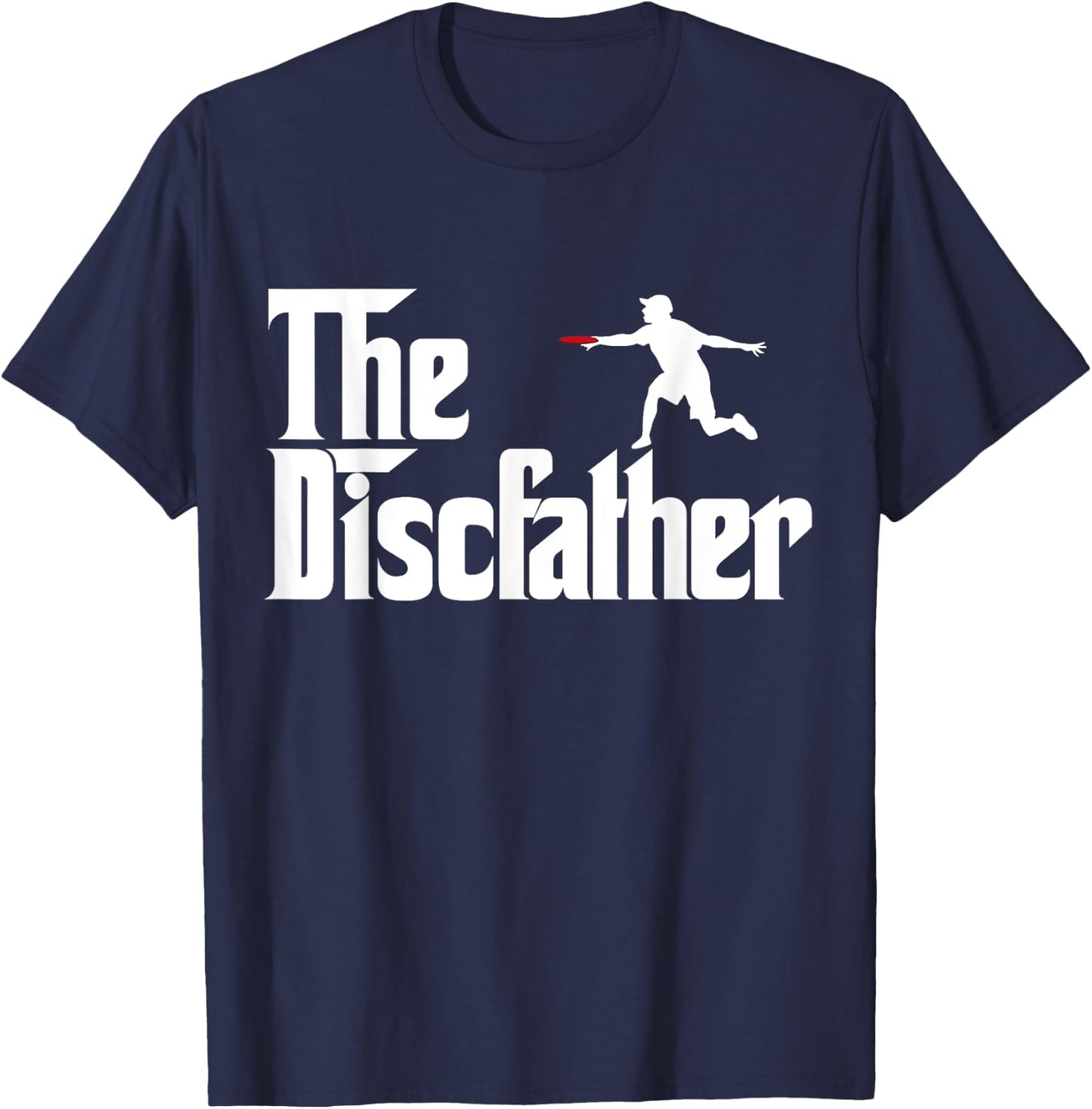 The Disc Golf Father Gift Retro Father's Day T-Shirt - T-Shirt | Navy