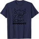 Cow Moody Funny Moooody Cow Pun Scottish Cows T-Shirt - T-Shirt | Navy