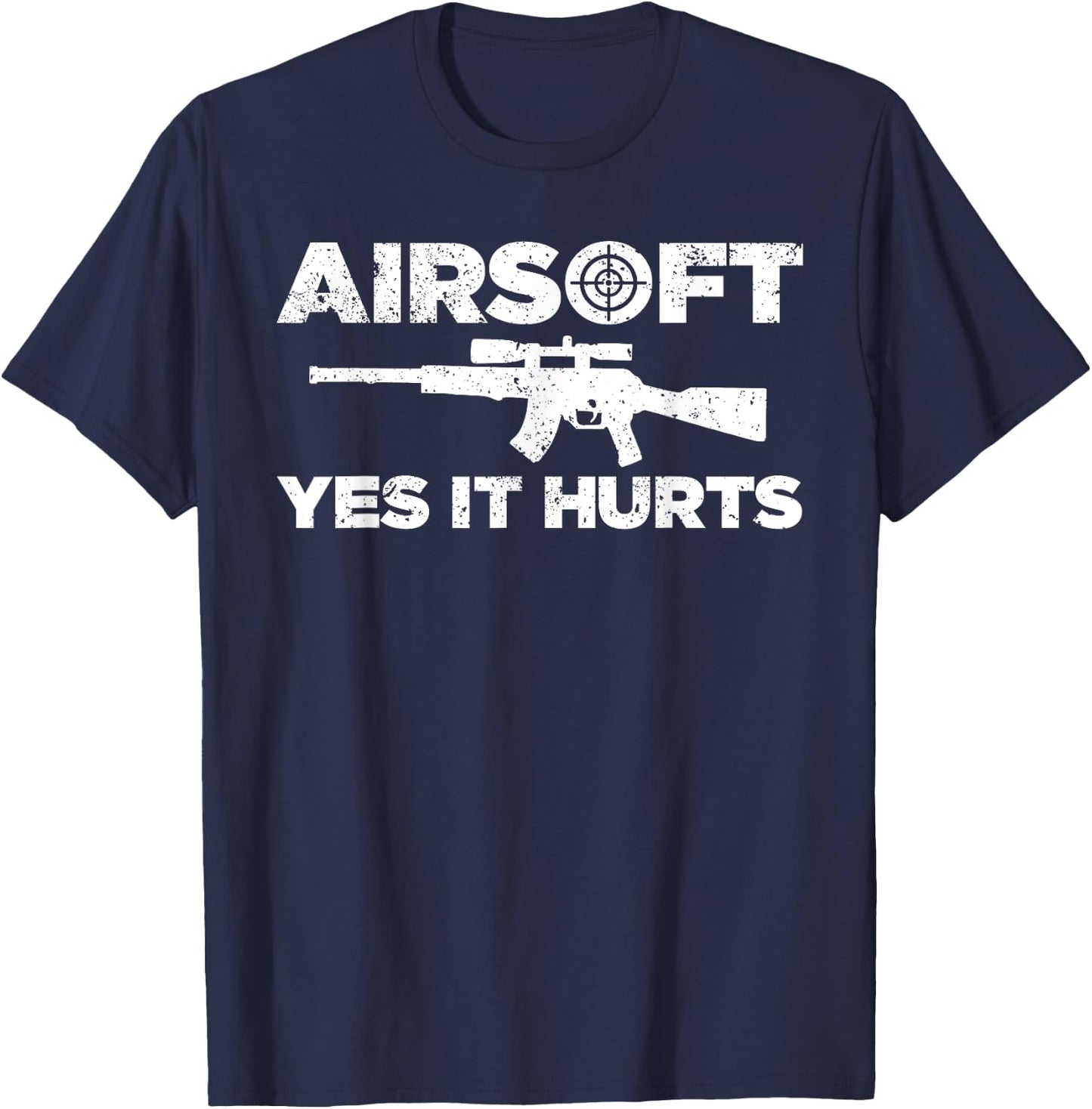 Funny Airsoft Art Women Paintball Combat Sport T-Shirt - T-Shirt | Navy