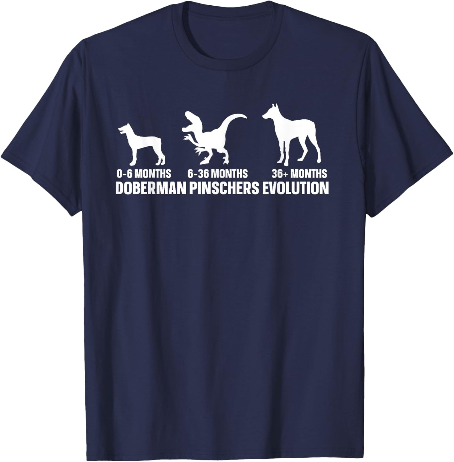 Dog Lover Quote for a Doberman Pinscher Owner T-Shirt - T-Shirt | Navy