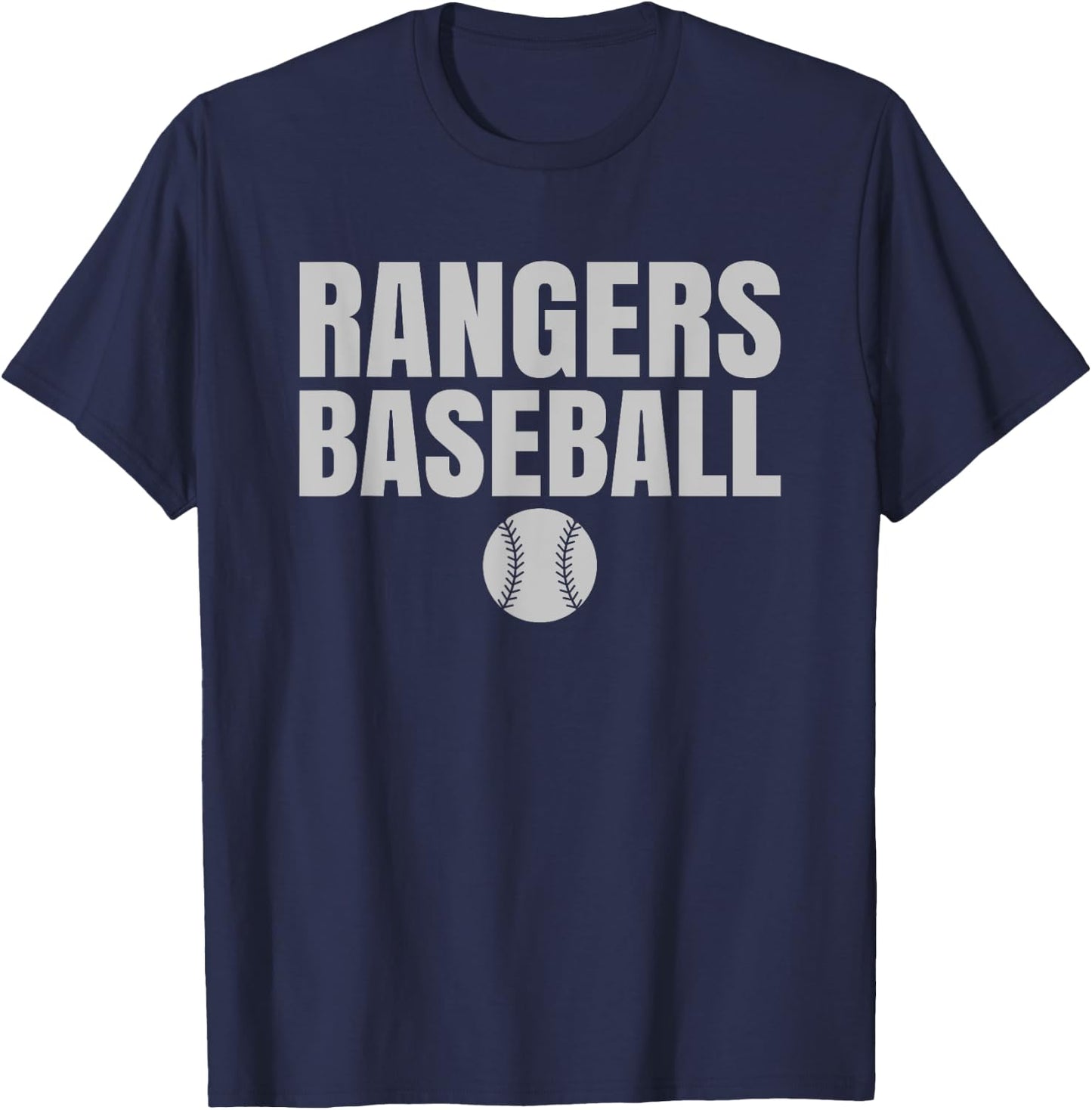 Vista Ridge Rangers Baseball T-Shirt - T-Shirt | Navy