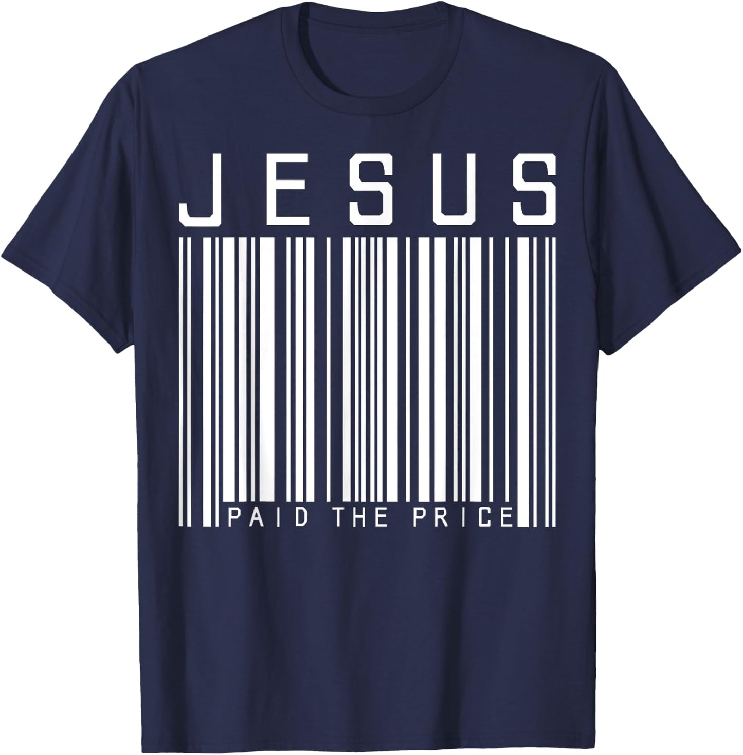 Jesus Christ and Faith Christian Bible and Love Jesus T-Shirt - T-Shirt | Navy