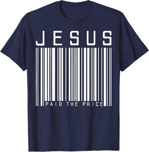 Jesus Christ and Faith Christian Bible and Love Jesus T-Shirt - T-Shirt | Navy