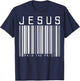 Jesus Christ and Faith Christian Bible and Love Jesus T-Shirt - T-Shirt | Navy