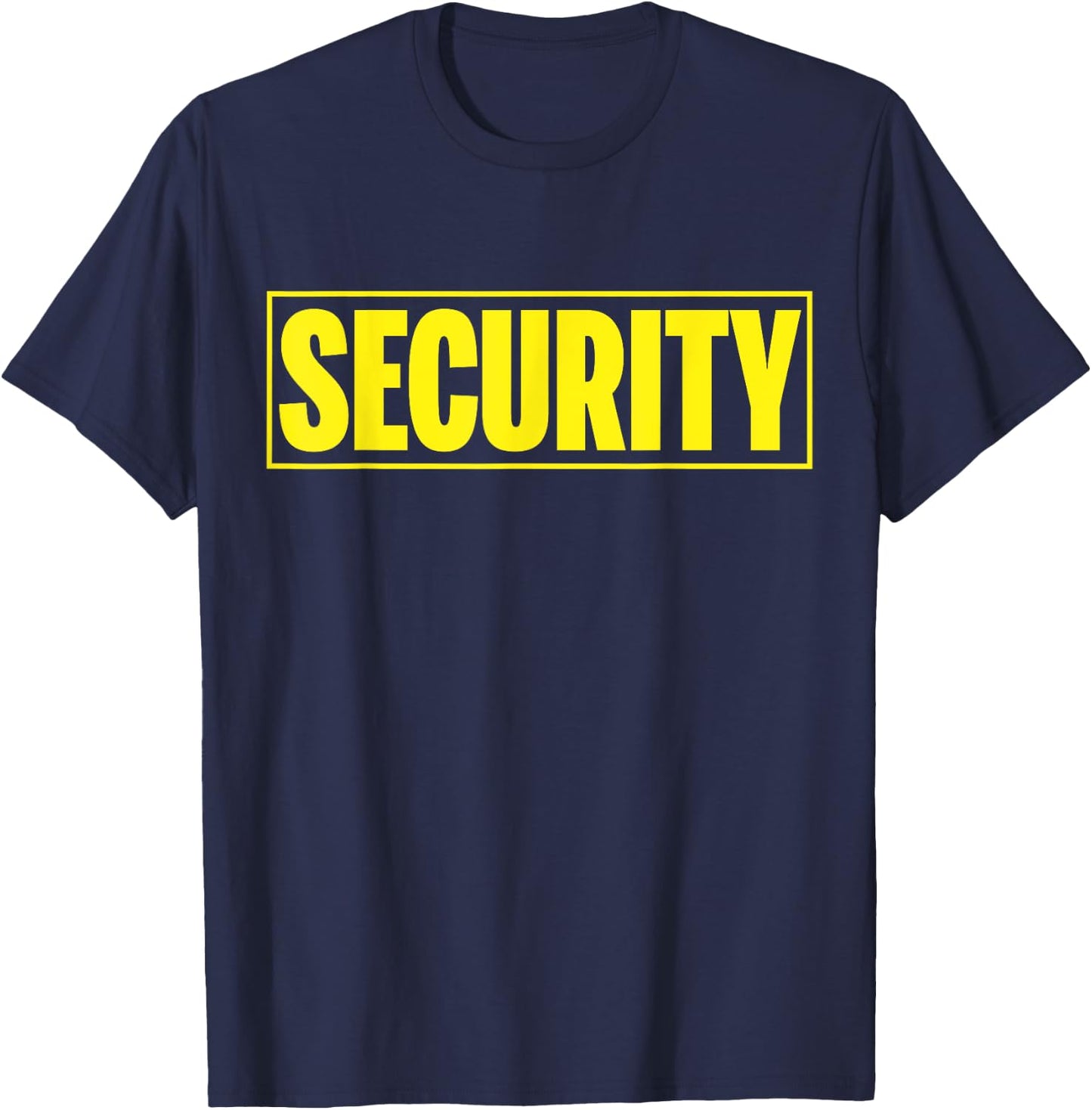 Security Shirt | Security Guard Kostüm | Security Officer T-Shirt - T-Shirt | Navy