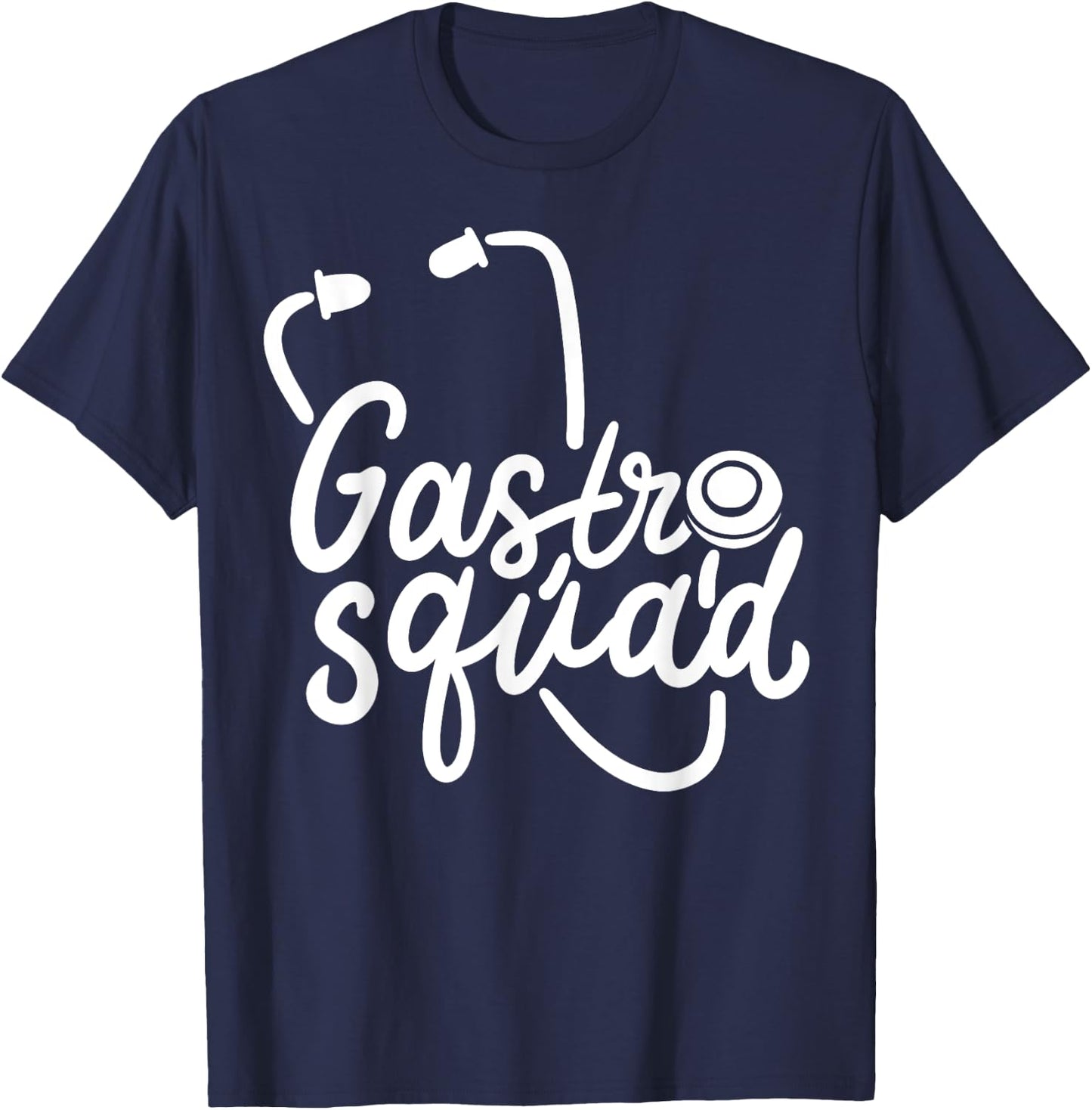Gastro Doctor Medical Assistant Gastroenterology Gift T-Shirt - T-Shirt | Navy