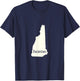 New Hampshire Home T-Shirt - T-Shirt | Navy