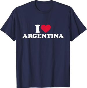 I love Argentina T-Shirt - T-Shirt | Navy