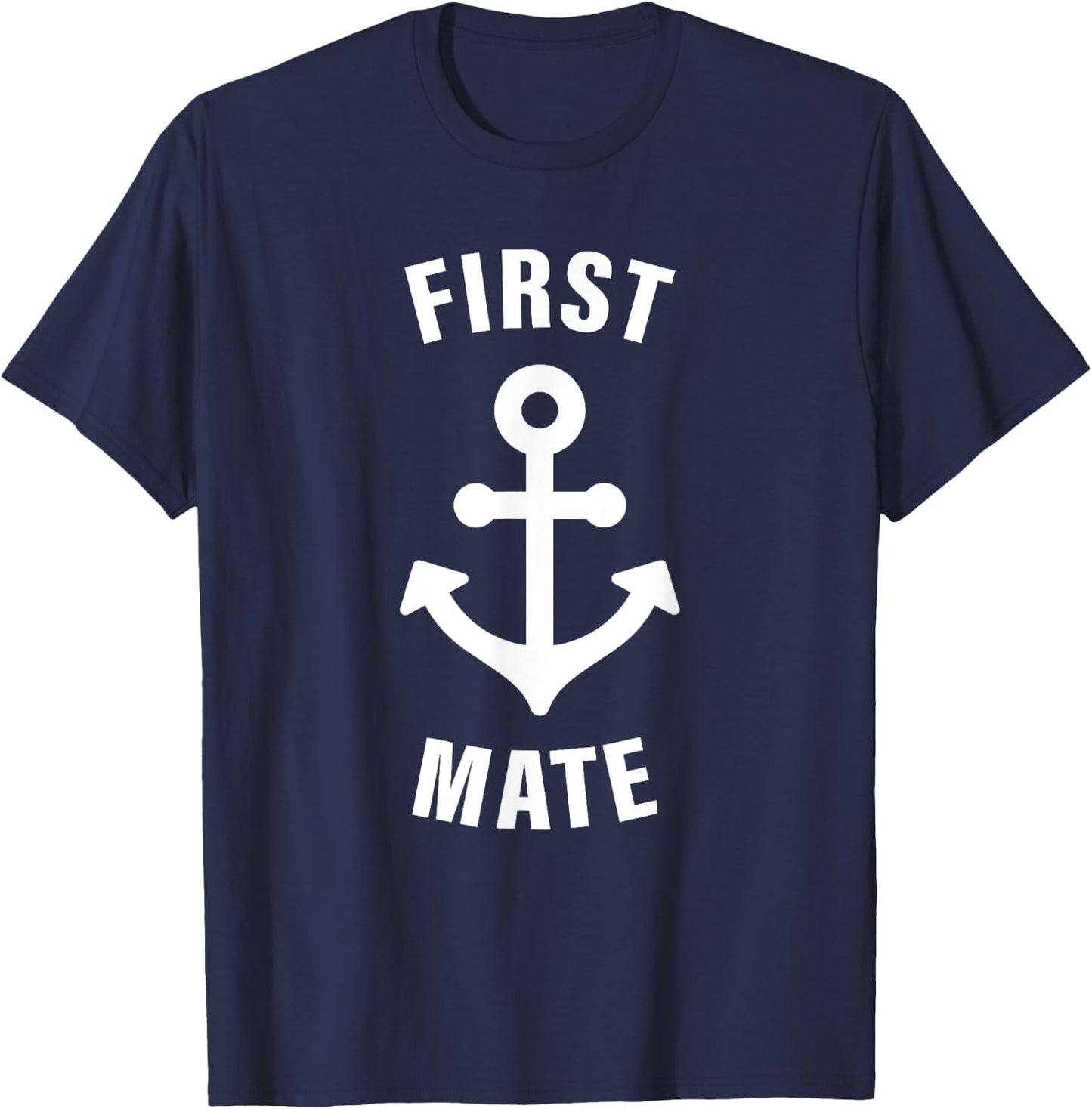 Captain & First Mate Matching Set T-Shirt - T-Shirt | Navy