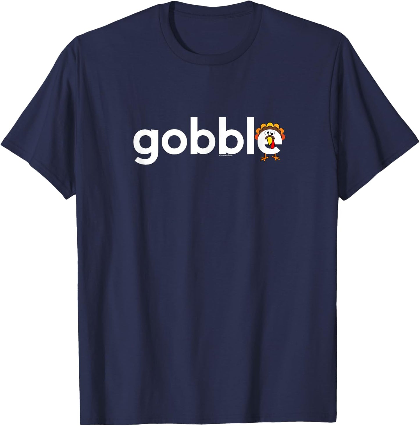 Thanksgiving Women | Gobble Silly Turkey Day Thanks T-Shirt - T-Shirt | Navy